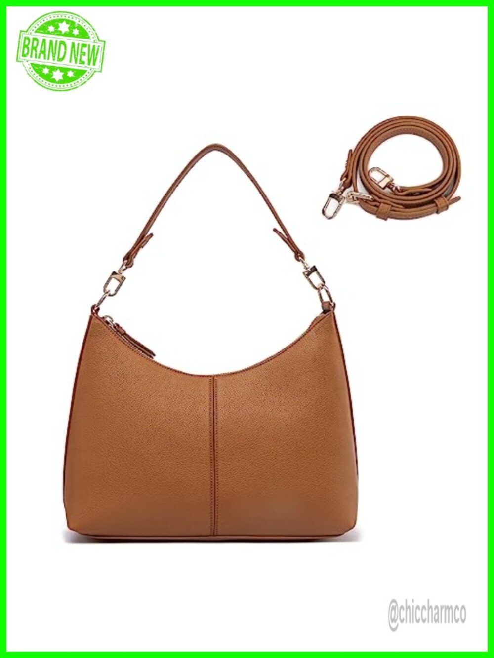 Small PU Leather Shoulder Handbag Mini Purse Waterproof Crossbody Bag for Women